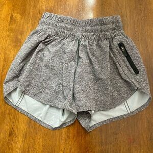 Gray Lululemon shorts